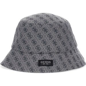 Guess Milano Rain Hat Heren Hoed - Grijs - Maat L