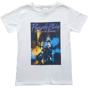 Prince - Purple Rain Kinder T-shirt - Kids tm 12 jaar - Wit