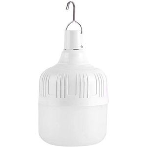 LED-noodlamp 80W 80 Mm USB Oplaadbaar Wit voor Buitenavondmarktkraampjes Thuis Stroomuitval