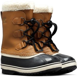 Sorel Snowboots - Maat 35 - Unisex - bruin/zwart/wit