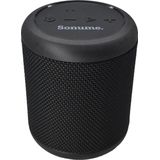 Sonume Go - Draagbare Bluetooth Speaker - 9 Uur Batterij - 360° Sound - Compact - Krachtig Geluid - Diepe Bass - IPX6 Waterproof - Bluetooth 5.0 - Zwart
