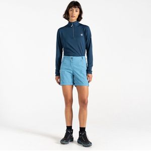 De Melodic II lichtgewicht korte fitnessbroek van Dare2B voor dames - dames - blauw