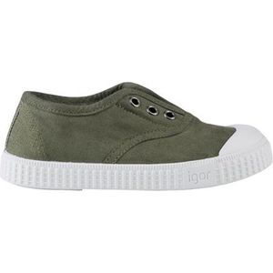 Igor Meisjes Lage sneakers Berri - Groen - Maat 29