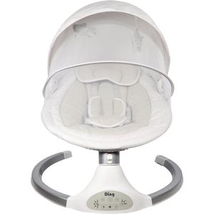 Ding Hugg Silver/White Swing Babyschommel DI-939586