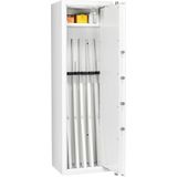 MustangSafes Wapenkluis MSG 1-08BC - 6 Wapenplaatsen - 124 cm Geweer lengte - Dubbelbaard Sleutelslot