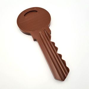 Grote Chocolade Sleutel | 200gr | 23,5cm | Melk | In luxe gouden verpakking