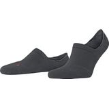 FALKE Cool Kick anatomische pluche zool functioneel garen footies Unisex grijs - Maat 44-45