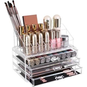 A.T. Shop Cosmetica Opslag Make-up Organisator in acryl laden
