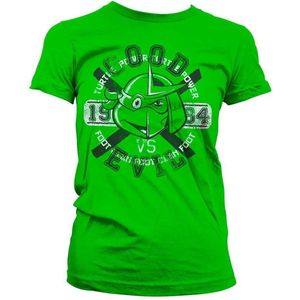 Teenage Mutant Ninja Turtles Dames Tshirt -2XL- Good VS Evil Groen