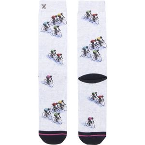 XPOOOS - Fietsen in de zomer - - Maat 39/42 - Unieke sokken - Expressive