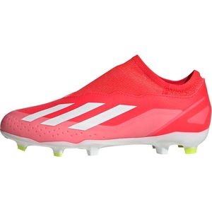 adidas Performance X Crazyfast League Veterloze Firm Ground Voetbalschoenen - Kinderen - Oranje- 34