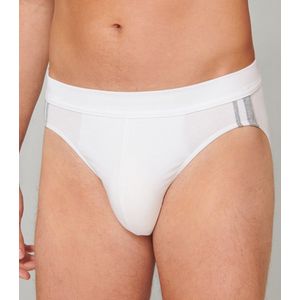 Schiesser 3-pack heren Rio slip 95/5 - Stripe - XXL - Wit