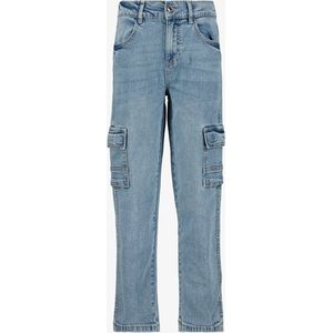 Unsigned jongens cargo jeans - Blauw - Maat 122