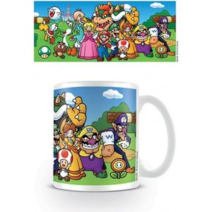 Nintendo - Super Mario - Groep Mok 315ml