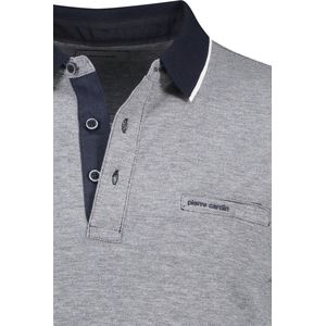 Pierre Cardin poloshirt korte mouw grijs