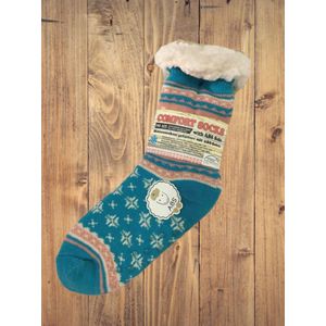 wintersok met fleece voering en anti-slip - sinterklaas - kerst