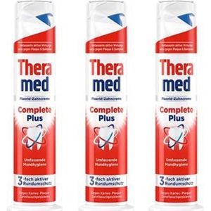 Theramed Tandpasta - Complete Plus - 3 x 100 ml Pomp