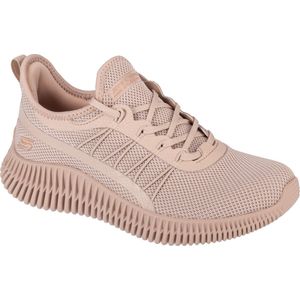 Skechers Bobs Geo-New Aesthetics 117417-TAN, Vrouwen, Beige, Sneakers,Sportschoenen, maat: 35,5