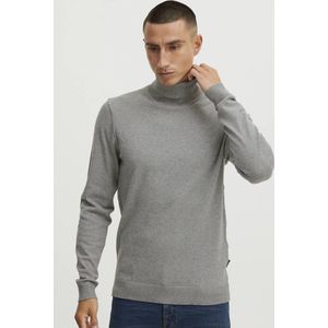 Blend - Heren Sweater (lekker fijn warm) - Coltrui - Stone Mix – 100% organic material - Maat L