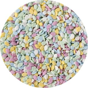 BrandNewCake® Eetbare Taart Confetti Ei Vormpjes 70gr - Taartdecoratie Sprinkles - Strooisel - Taartversiering
