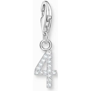 Thomas Sabo - 2128-051-21 - Charm - Dames - 925er Zilver - Getal 4