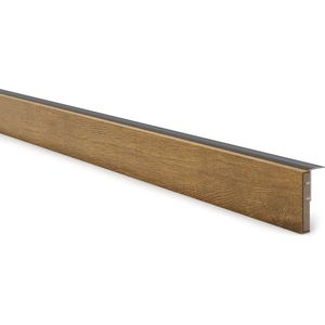 Pecan Oak - Trap overgangsprofiel - PVC - Traprenovatie