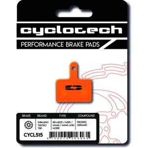 Cyclotech Prodisc Keramische Remblokken voor o.a. Shimano SLX DEORE BR-M525, Cyclotech Prodisc Ceramic