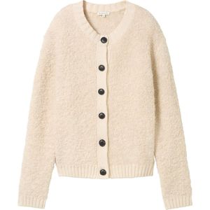 Tom Tailor Dames-Cardigan--33962 doeskin m-Maat M