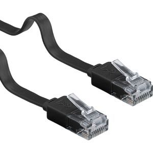 Wentronic CAT6 Netwerkkabel - RJ45 - Zwart - 7 m