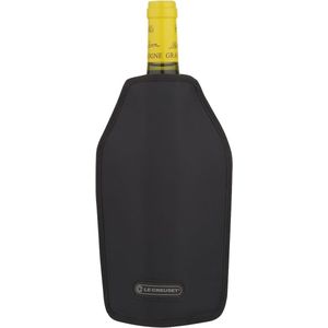 Draagbare Flessenkoeler voor Wijn en Champagne - Zwart, Polyester, Voor 1 Fles