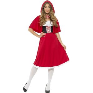 SMIFFY'S - Rode miss Roodkapje kostuum voor vrouwen - XL
