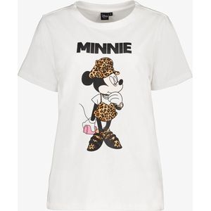 Disney Minnie Mouse dames T-shirt - Wit - Maat L