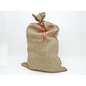 3x Grote jute zakken voor Sint/Kerst cadeautjes 90 x 60 cm - Cadeauzak - Uni jute kado zak - Sinterklaas/pakjesavond - Kerstcadeaus