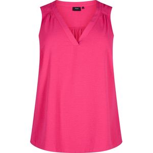 ZIZZI MFIKKA, S/L, TOP Dames Blouse - Pink - Maat XXL (58-60)