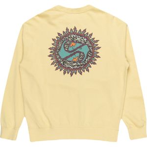Quiksilver Spin Cycle Crew Sweater - Mellow Yellow