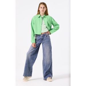 GARCIA Meisjes Blouse Groen Long mouw