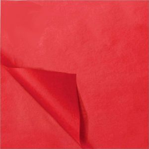 Haza Zijdevloeipapier rood 18gr 5VL 50x70cm 185913