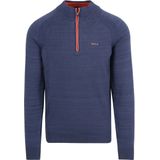 New Zealand Auckland - Half Zip Trui Waitaki Navy - Heren - Maat XL - Regular-fit