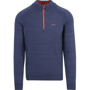 New Zealand Auckland - Half Zip Trui Waitaki Navy - Heren - Maat XL - Regular-fit