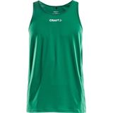 Craft Rush Singlet Heren - Groen | Maat: M