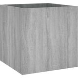 vidaXL-Plantenbak-40x40x40-cm-bewerkt-hout-grijs-sonoma-eiken