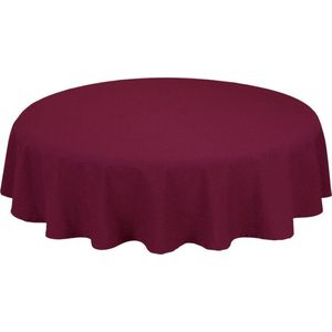 Treb Horecalinnen Tafelkleed Rond Maroon 300cm Ø - Treb SP