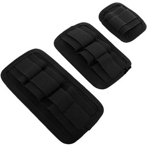 Nordivar - Elastische Organizer Patch voor 3 stuks EDC - Tactische tas insert met elastische houder (haakbevestiging)