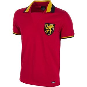 COPA - België 1960's Retro Voetbalshirt - Mannen - Rood - XS