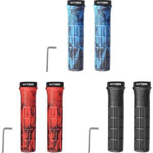 Zachte rubberen fietshandvatten - antislip - waterdicht - 19 mm binnendiameter - universeel gebruik - jongens en meisjesfietsen