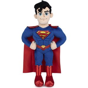 Superman - DC Comics Pluche Knuffel XXL 100 cm {Super-Man Marvel Superhero XL Plush Toy | Speelgoed knuffelpop voor kinderen jongens meisjes | Superheld, Spiderman, Joker, Superman, Iron Man, Thor, Hulk, Captain America}