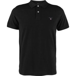 GANT original polo shirt pique rugger zwart - 5XL