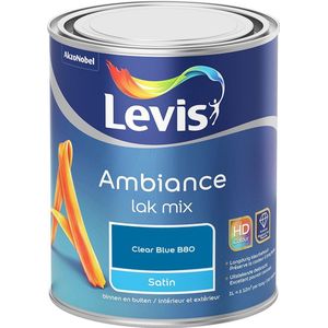 Levis Ambiance Lak Satin Mix - Clear Blue B80 - 1 L