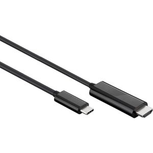 USB C naar HDMI kabel - 4K (60 Hz) - Male naar male - 3 meter - Allteq