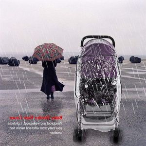 Regenbescherming voor kinderwagen - winddicht en transparant - regenbescherming voor kinderwagen van hoge kwaliteit .